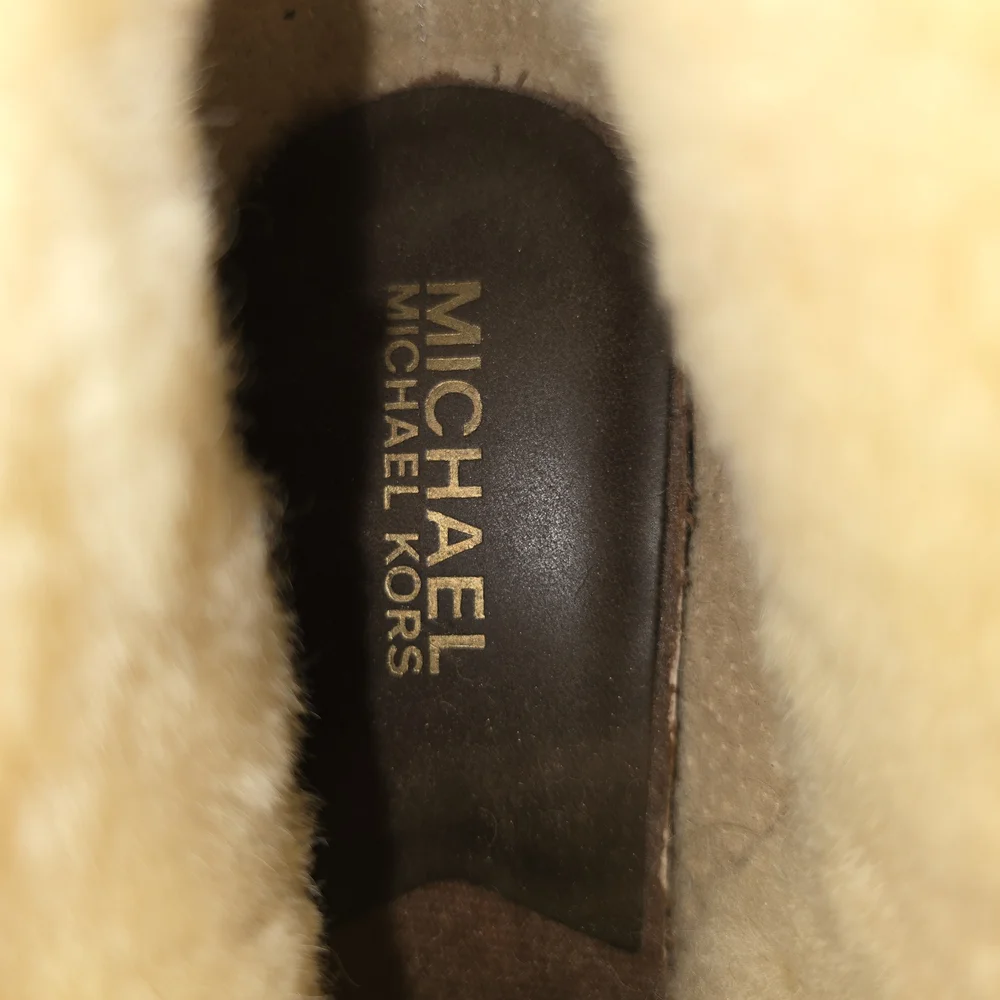 Michael Kors Camo 5 Inch Heel Lace Up Duck Boots - Picture 13 of 16